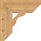 Ekena Millwork Olympic Slat Smooth Bracket, Western Red Cedar, 5 1/2"W x 18"D x 18"H BKT06X18X18OLY06SWR - alternate 4